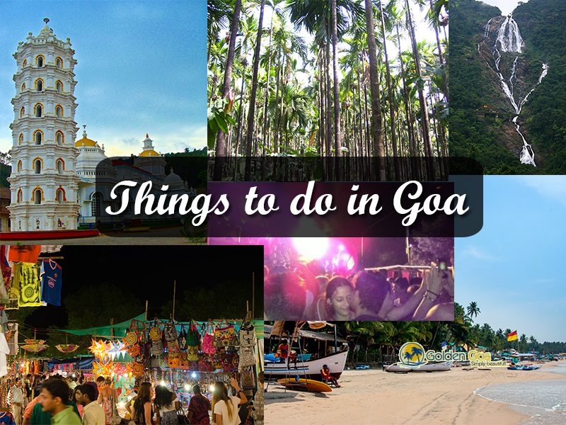things to do in Goa Golden Goa