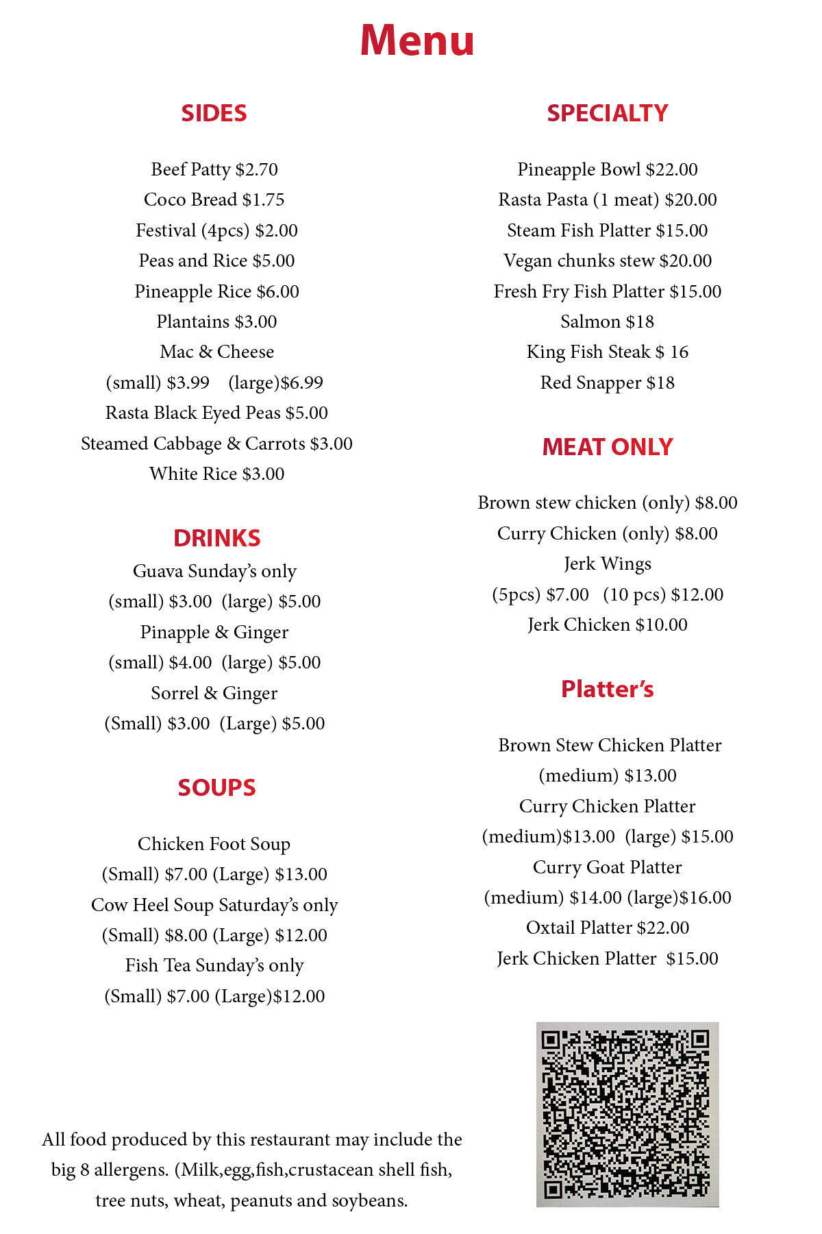 JamaicanCaribbean Restaurant Harrisburg PA Pepper Pot Jamaican