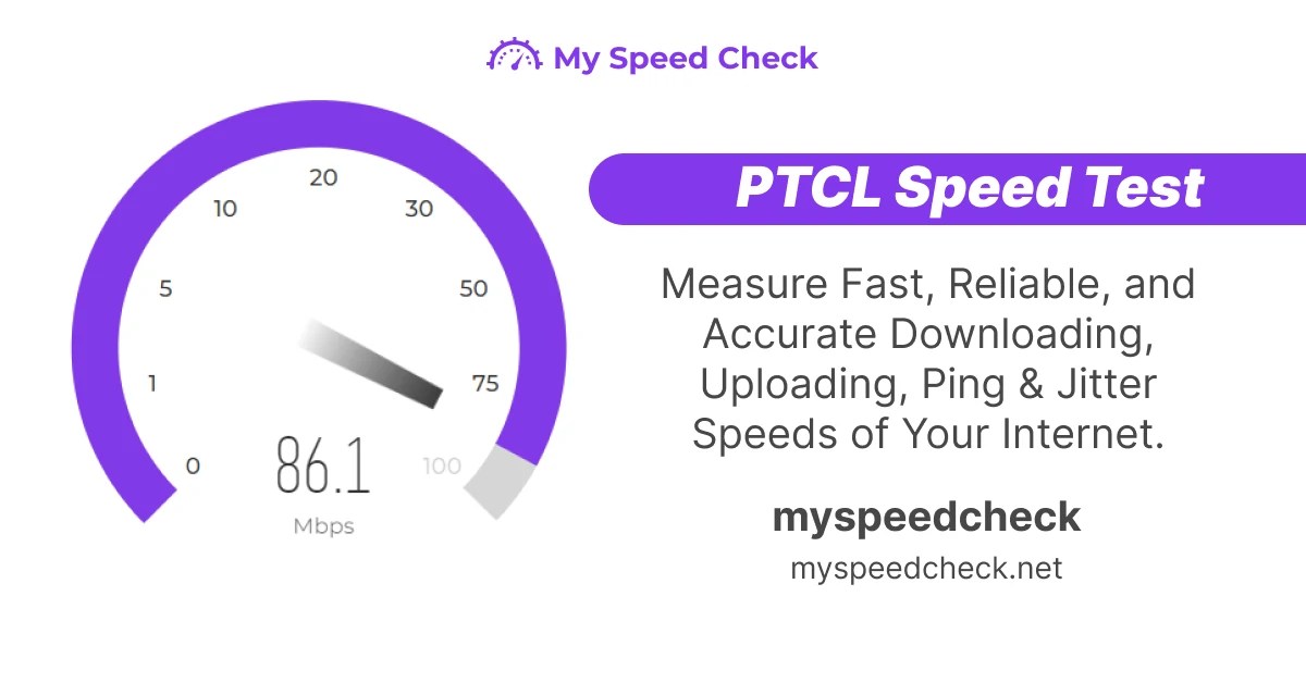 PTCL Speed Test Check Broadband Speed
