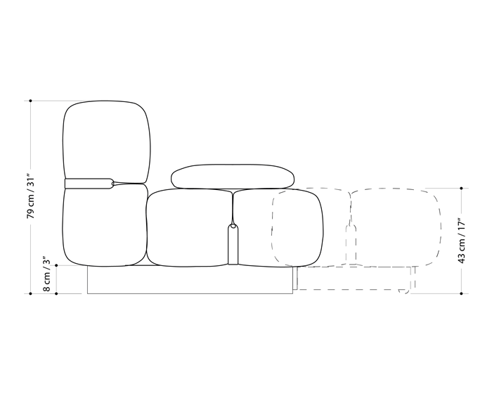 Sohay sofa bed tan leather Natuzzi Italia Furniture & Furnishing