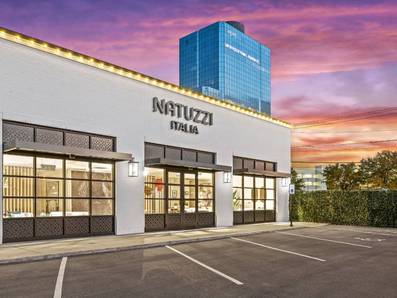 Natuzzi Leather Sofa Dallas Texas Baci Living Room