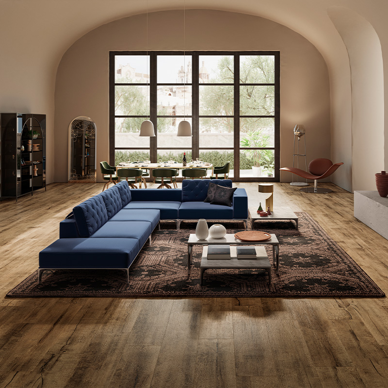 Natuzzi Sofa And Furniture Industrial Living Room New York By Depole