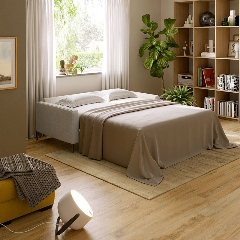 Natuzzi Editions Prato Queen Sofa Bed Baci Living Room