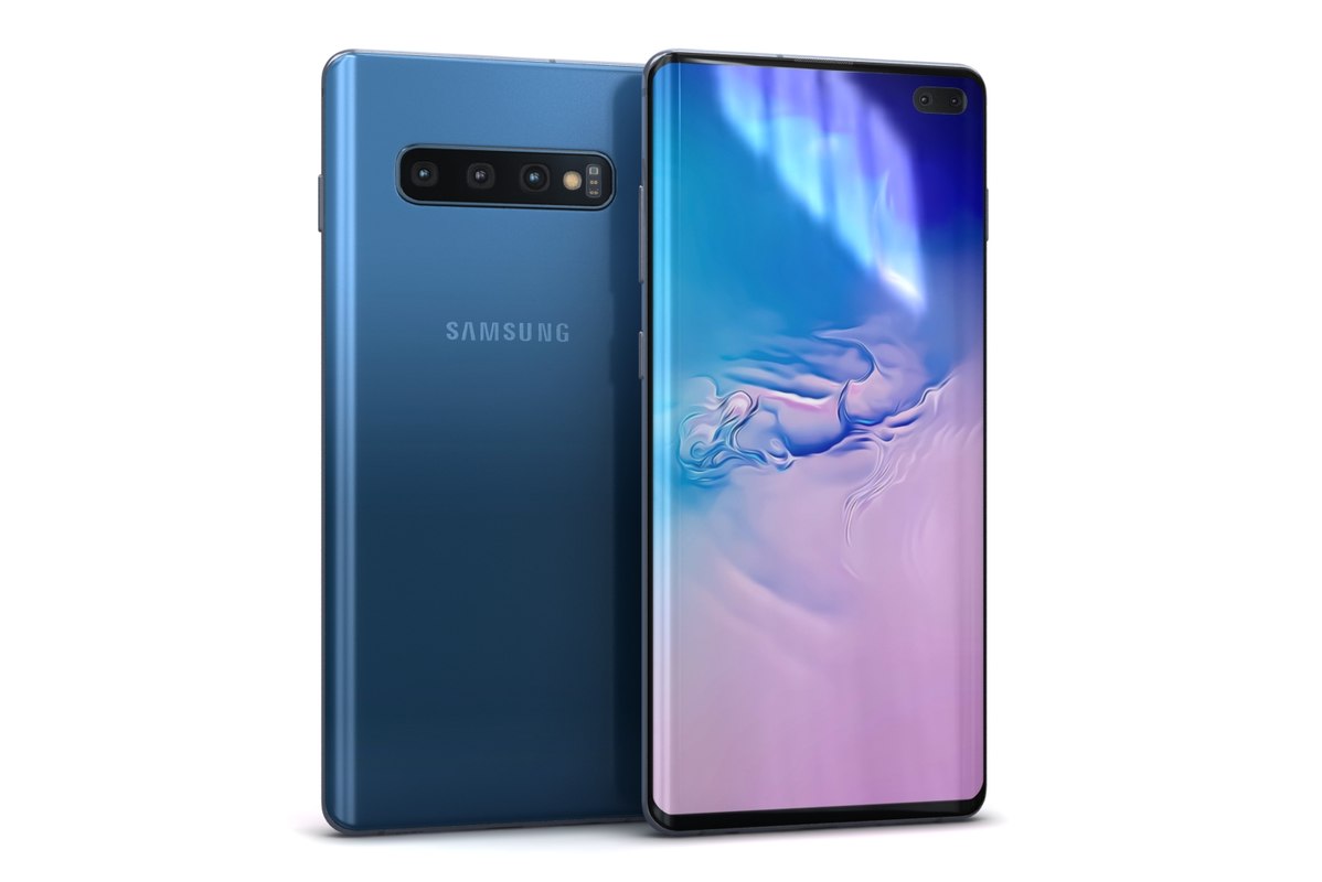 SAMSUNG TELEFONO CELULAR S10 BLUE 128GB_ _103068 Distribuidor