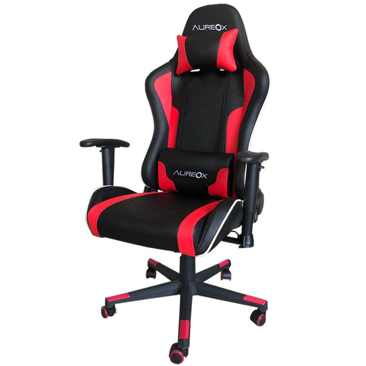 SILLA GAMER AUREOX G400 NEGRA Y ROJO_ _103757 Distribuidor Mayorista