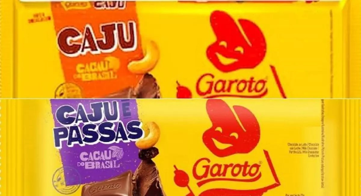 Parte dos chocolates Garoto com vidro foi enviada a SC; veja o que fazer caso tenha comprado