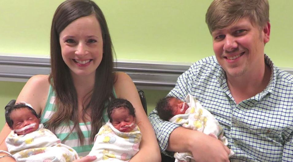White Woman Gives Birth To 3 Black Babies New Arena