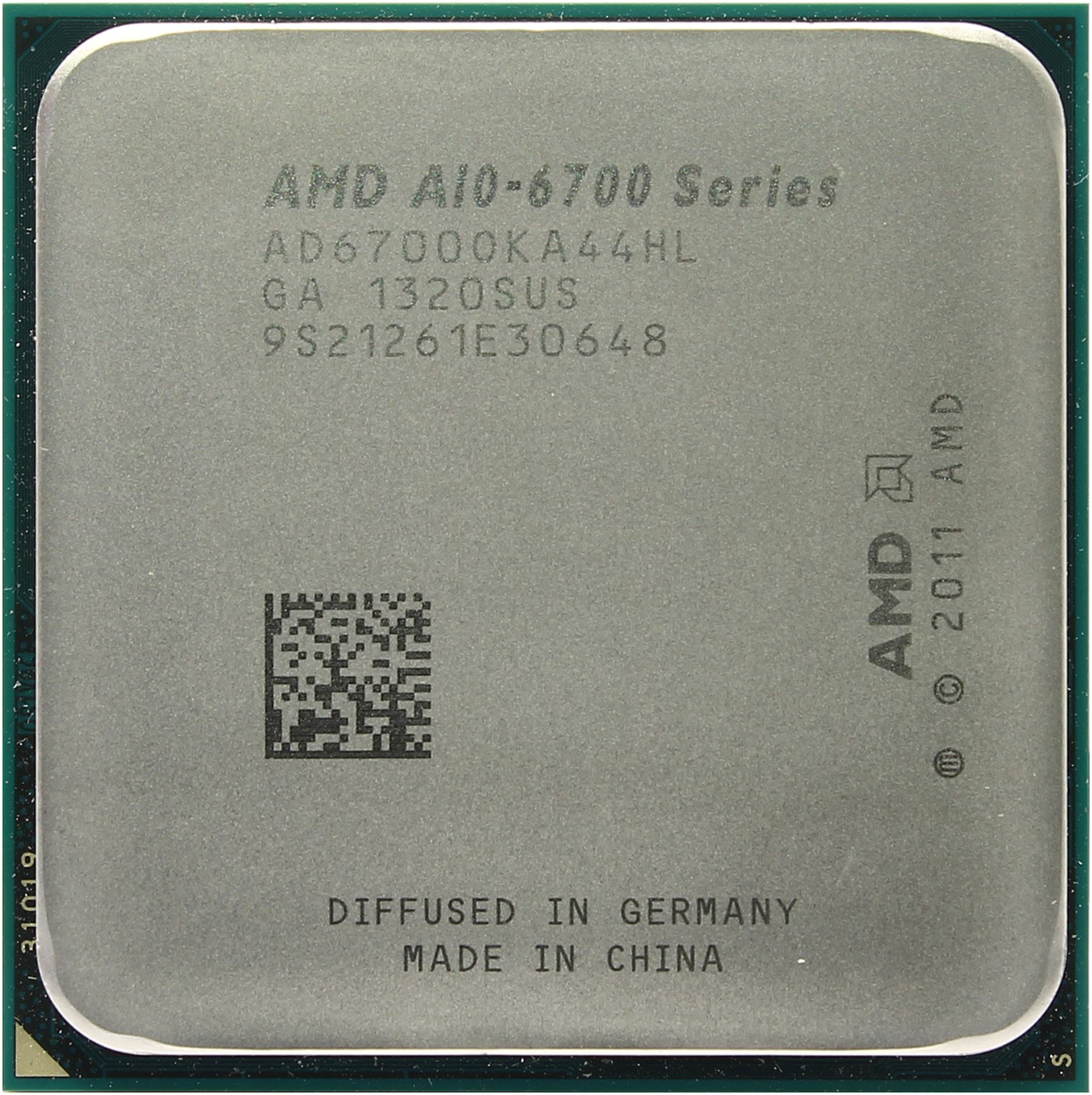 AMD A106700 APU with Radeon HD 8670D — купить, цена и
