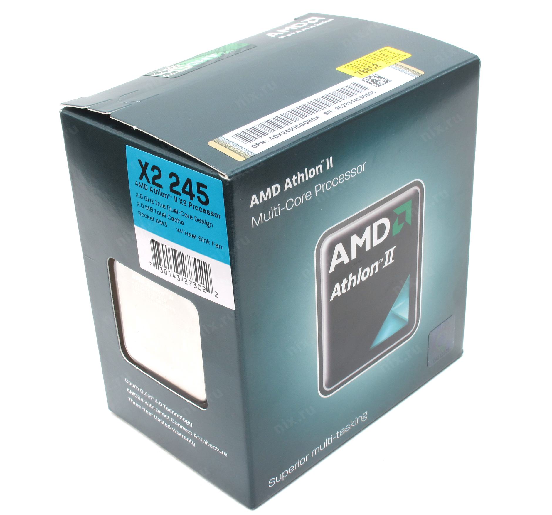 AMD Athlon II X2 245 — купить, цена и характеристики, отзывы