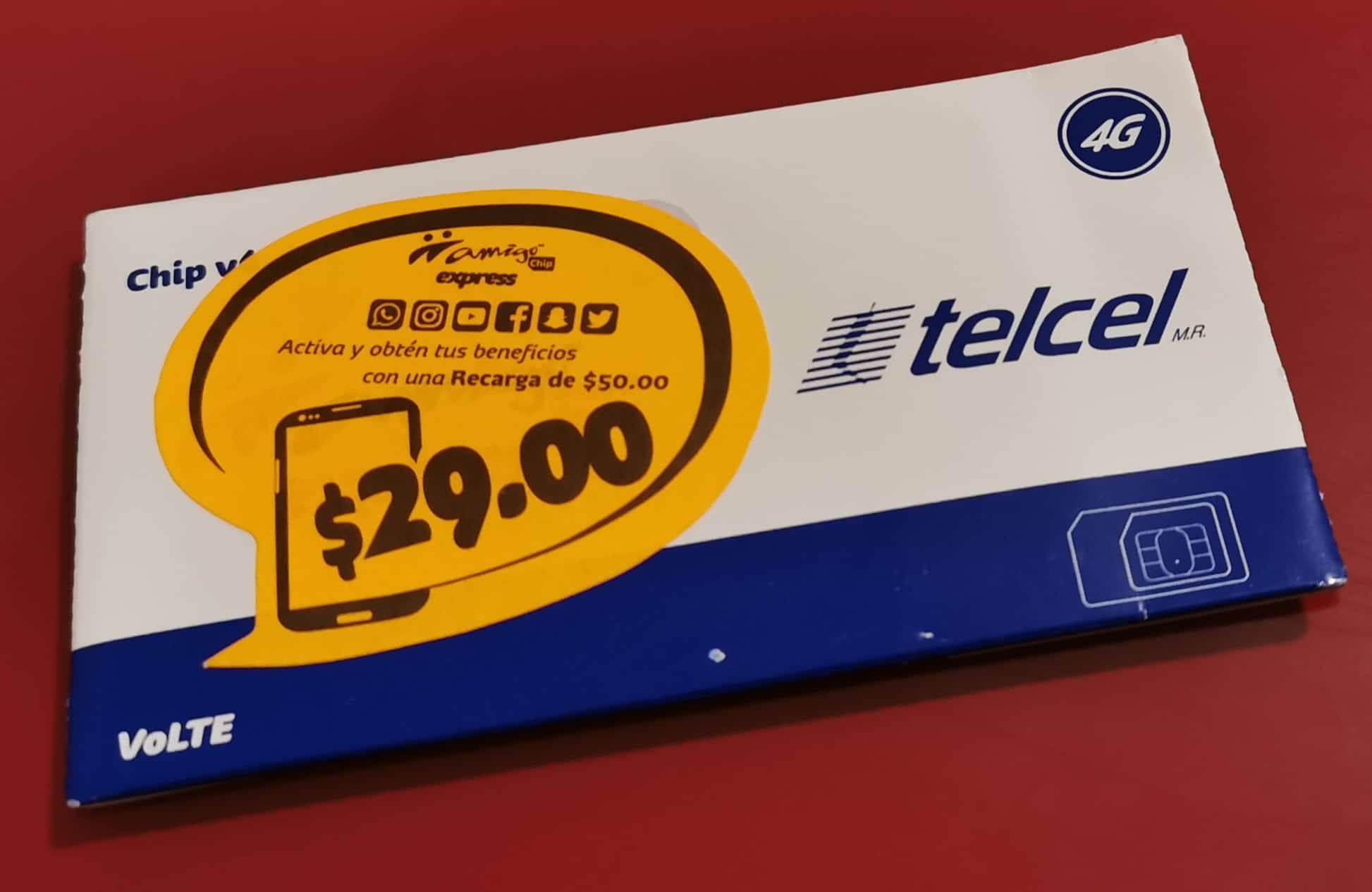 Prepaid 4G SIM card in Mexico How much does it cost? Where to buy it? What speed? Speedtest