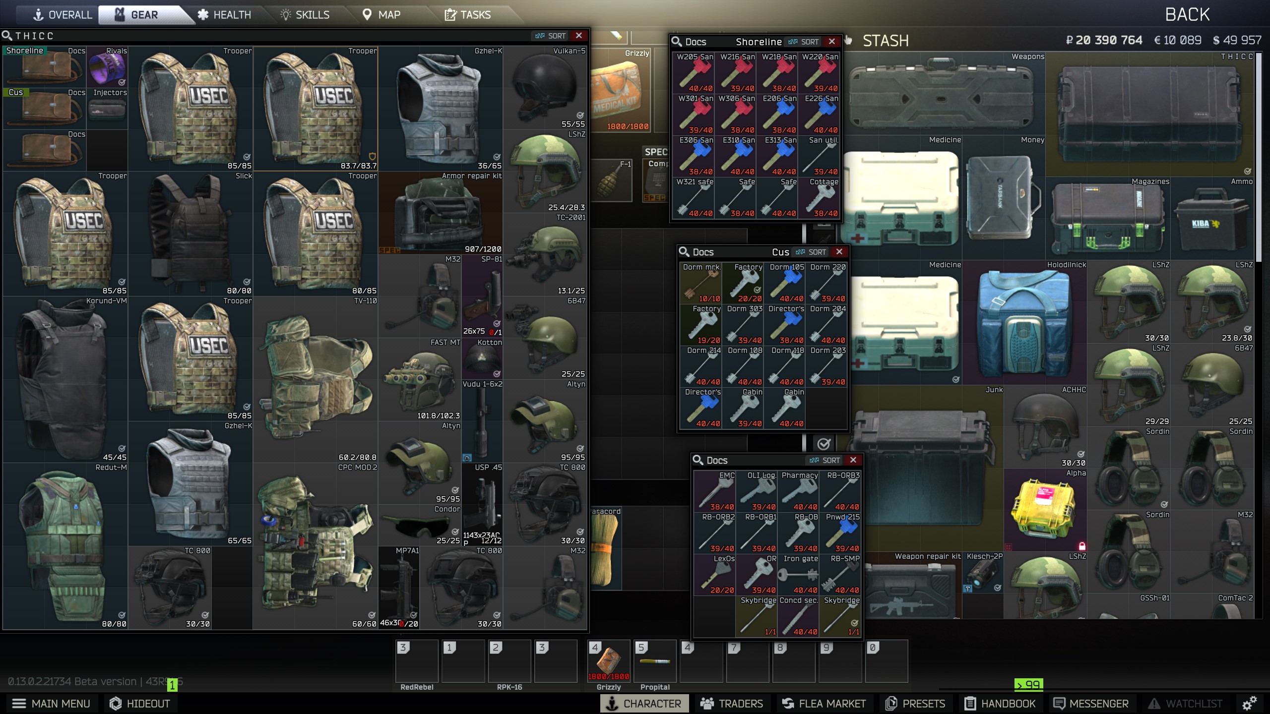 Buy 214 quests done, Twitch Rivals in ESCAPE FROM TARKOV Accounts