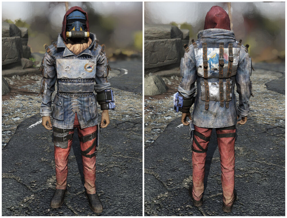 Buy Blue Ridge Caravan Outfit + Bl in FALLOUT 76 Items Offer 243731472