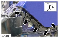 Excessive Panel Gap Between Rear Bumper Cover And Rear Quarter Panels
