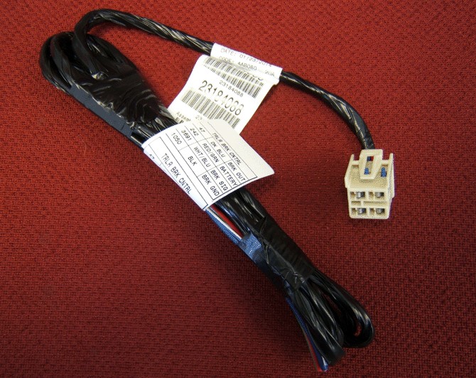 Trailer Brake Controller Harness for Adding an Aftermarket Trailer