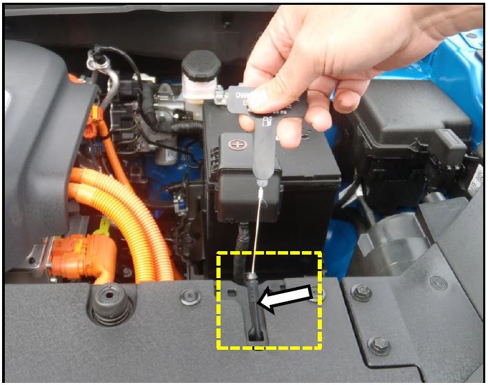 Charge Port Manual Release Handle 2015 Kia Soul EV Kia OEMDTC