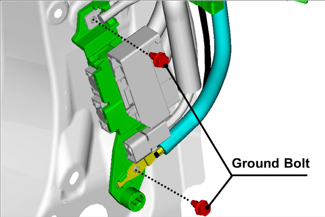 WRL22 PTC Heater Ground Bolt 20192022 Subaru Ascent