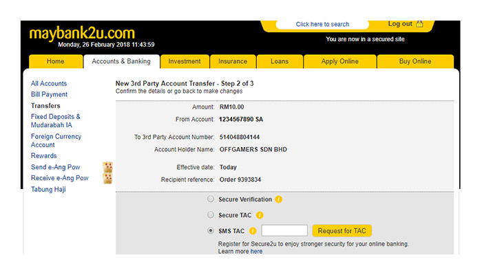 Change Tac Phone Number Maybank Opening MyPlan Account / It is loaded