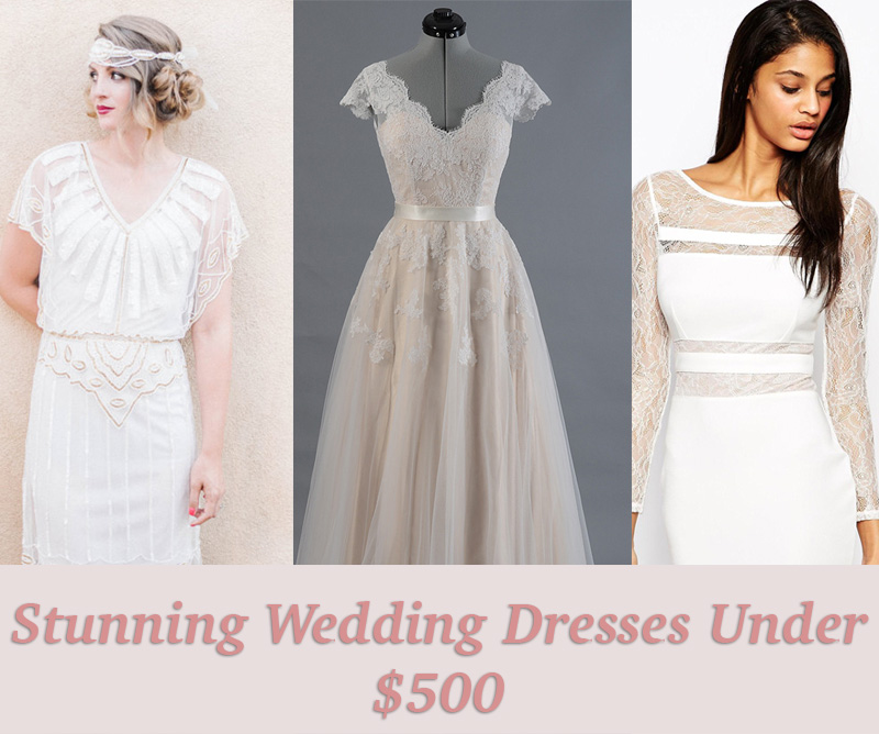 17 seriously stunning wedding dresses under 500 HelloGigglesHelloGiggles