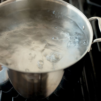 Boiling Water With Salt