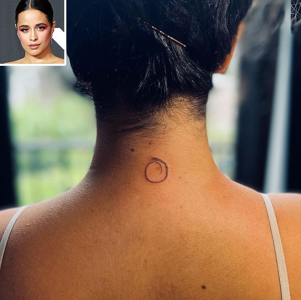 Camila Cabello Honors 'Mother Nature' With A Neck Tattoo | People.com 588_x_590_jpg