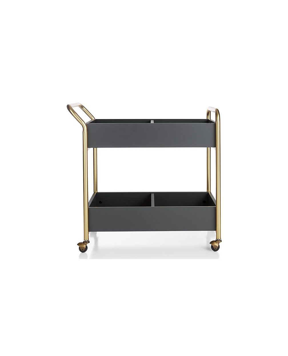 By adding some satin nickel metal hooks, drawer pulls, and caster wheels i created a rolling craft cart. 9 Genius Rolling Storage Carts That Aren T From Ikea Real Simple