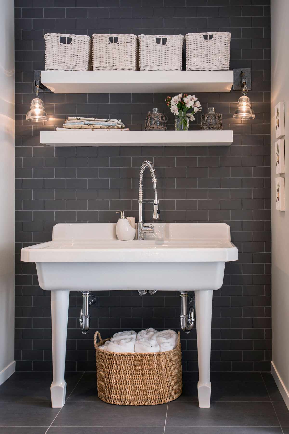 Bathroom Shelf above Sink Ideas Everything Bathroom