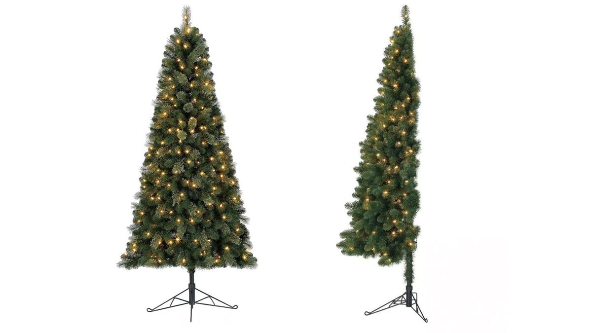 Ticks In Christmas Trees 2022 Half Christmas Trees Are Here To Solve Your Small Space Woes | Southern Living