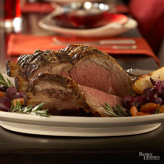 Open Christmas 2024 Prime Rib Roast Christmas Rib Roast Better Homes & Gardens
