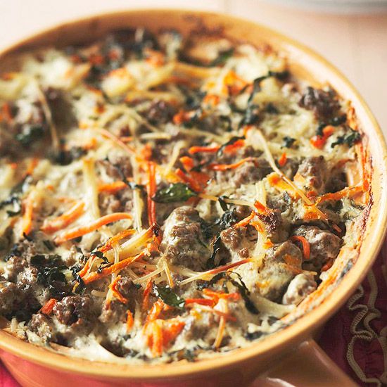 Creamy Meatball Casserole Better Homes & Gardens