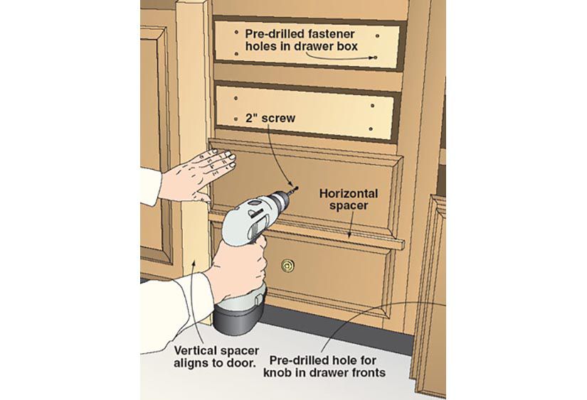 Drawer Alignment Made Easy Wood
