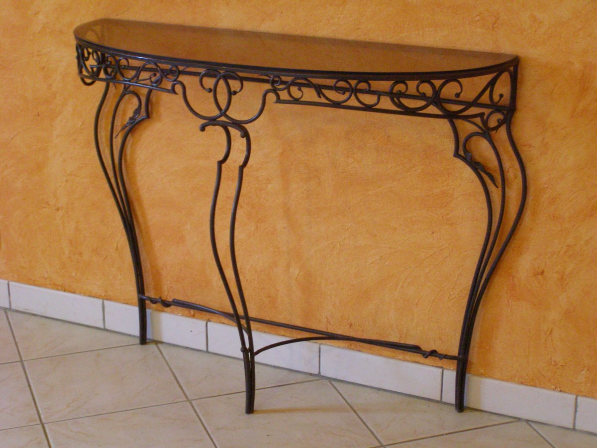 Meuble Console En Fer —
