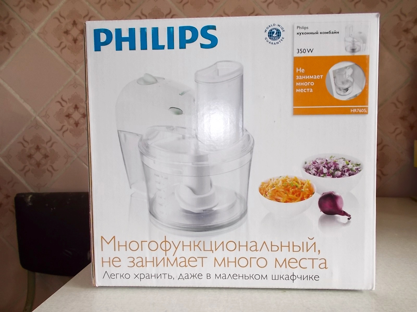 Обзор от покупателя на Кухонный комбайн Philips HR7605/10 — интернетмагазин ОНЛАЙН ТРЕЙД.РУ