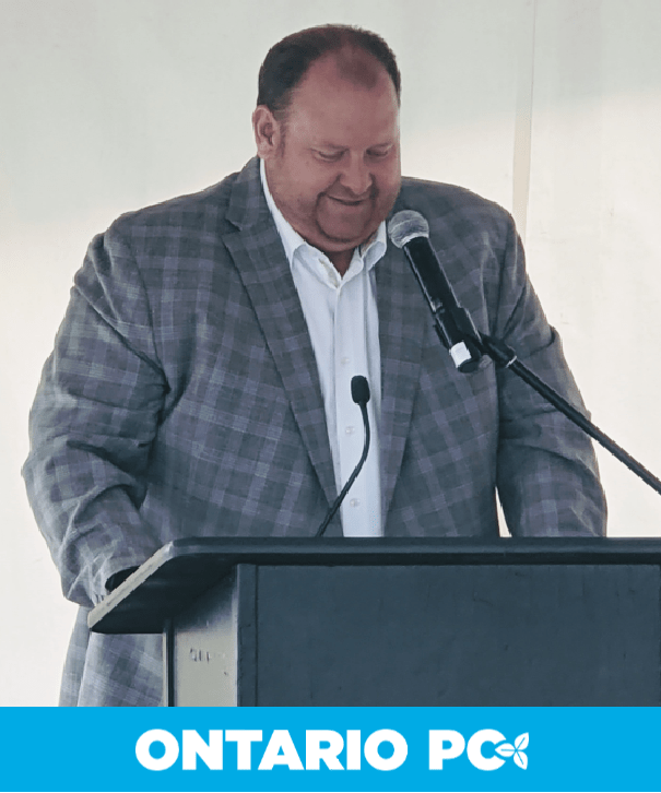 Stephane Sarrazin 2022 election candidate GlengarryPrescottRussell PC Ontario Association