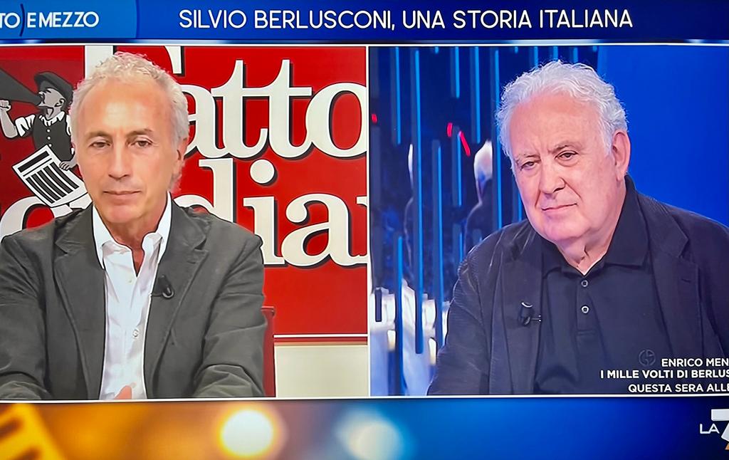 Berlusconi le donne e gli sterpi su cui «costruire una città» Santoro