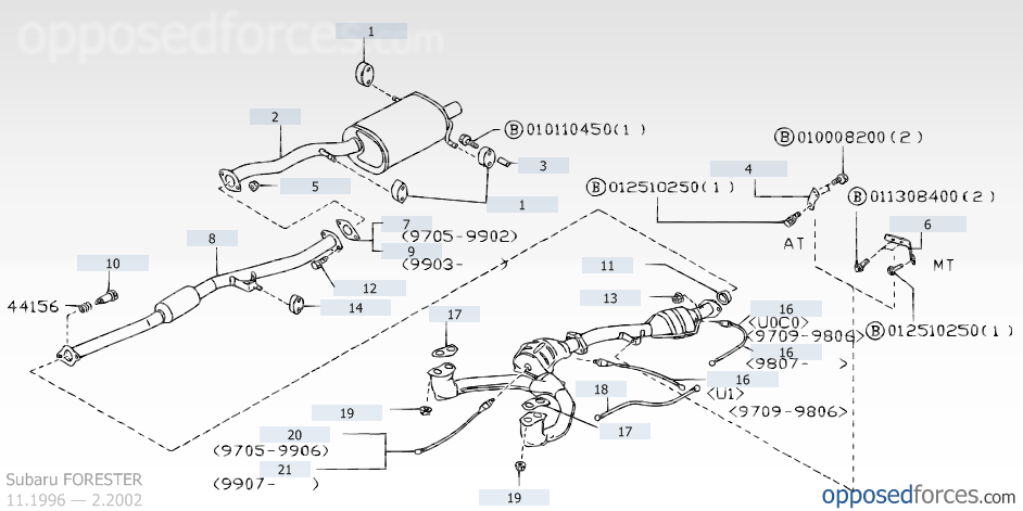 [DIAGRAM] 2010 Subaru Forester Exhaust System Diagram - MYDIAGRAM.ONLINE