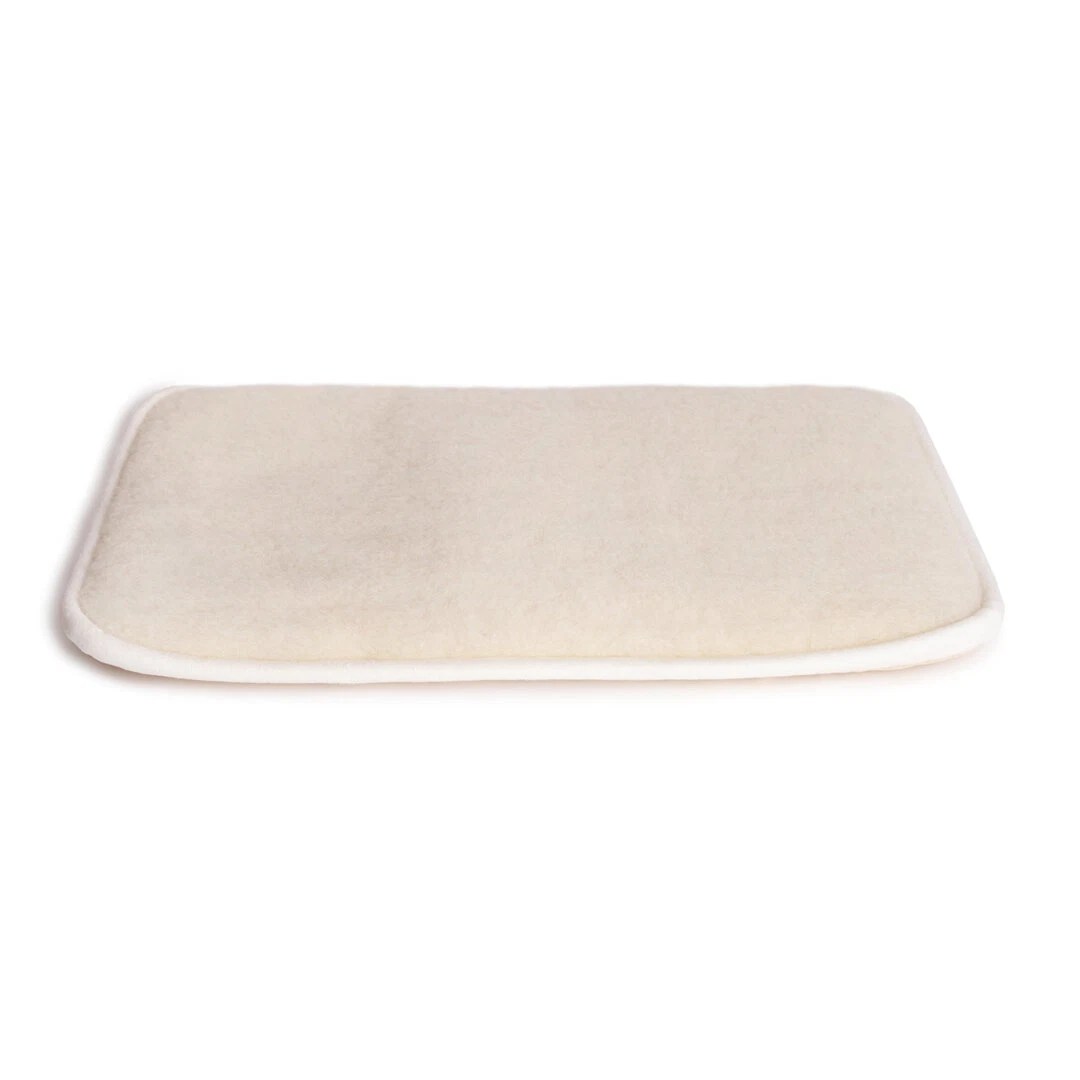 Wool Dog Bed Mat Natural