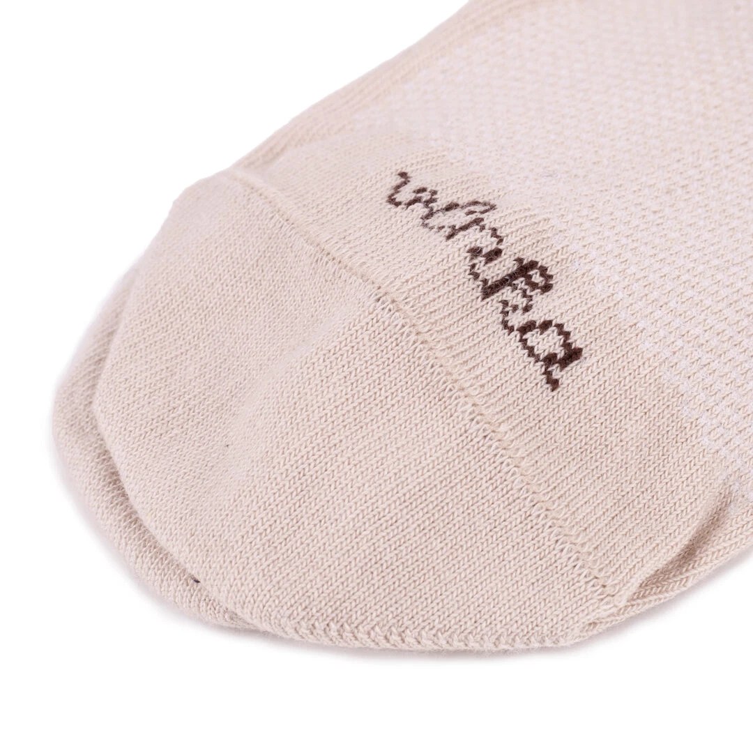 Cotton ankle socks 2 pairs Beige