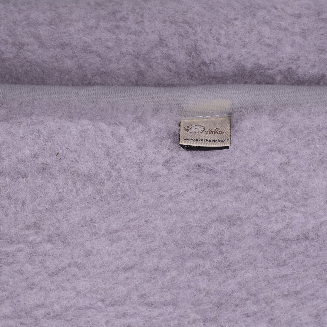 Wool 2ply blanket Silver