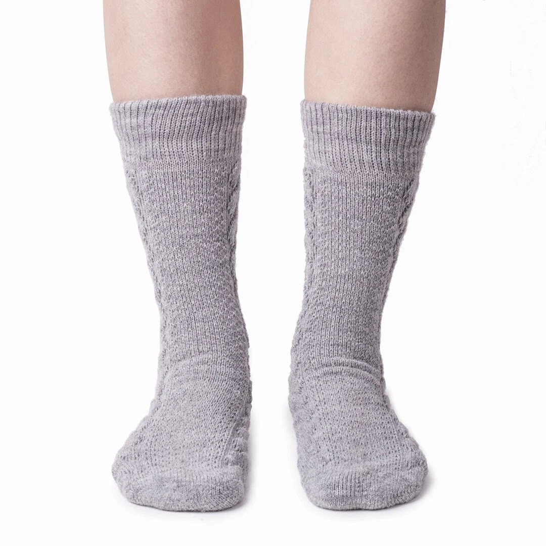Traditional Merino Wool Socks Grey