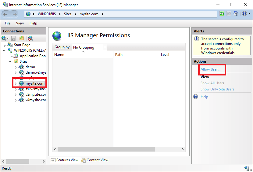 Configuring security on IIS 10.0 Microsoft IIS 10.0 Cookbook