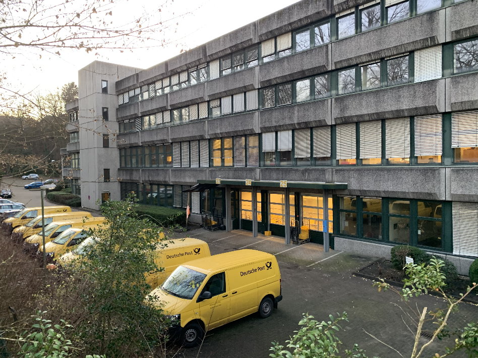 DHL Zustellbasis in Flensburg Paketzentrum von DHL