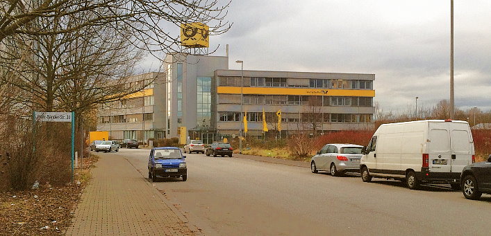 Briefzentrum in MainzKastel Briefzentrum der Deutschen Post