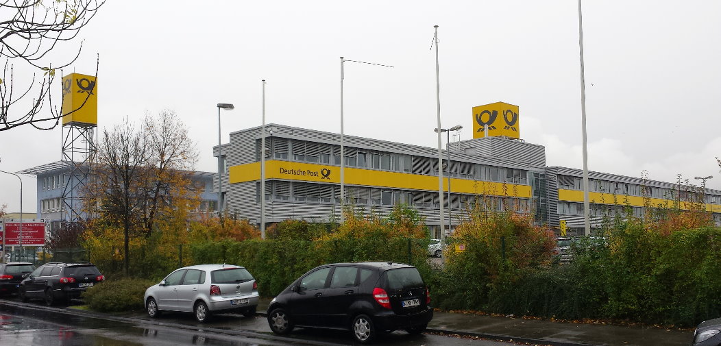 Deutsche Post Logistikzentrum in Frechen (KölnWest) Briefzentrum der