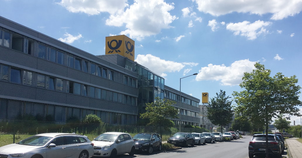 Deutsche Post Logistikzentrum in Frechen (KölnWest) Briefzentrum der