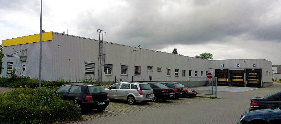 DHL Zustellbasis in Münster MechZB Paketzentrum von DHL