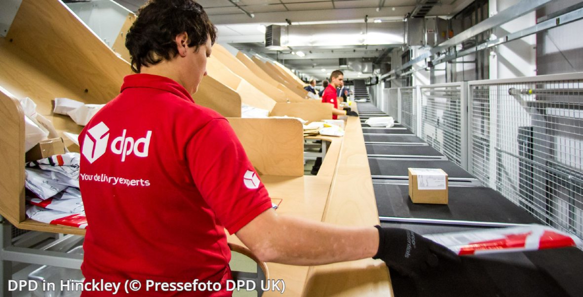 DPD Paketzentrum Hinckley DPDPaketzentrum