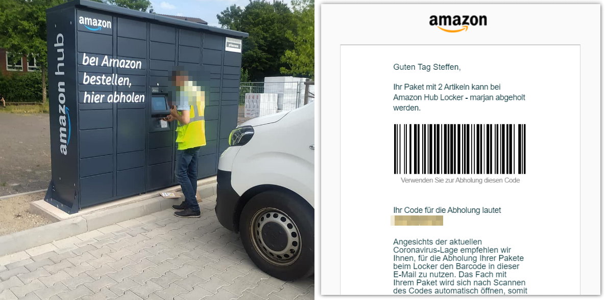 An Amazon Locker geliefert Was bedeutet das?
