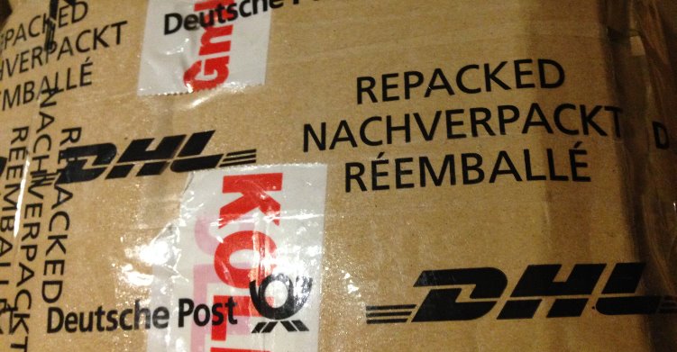 Die Sendung wurde leider beschädigt und muss neu verpackt werden. Wir