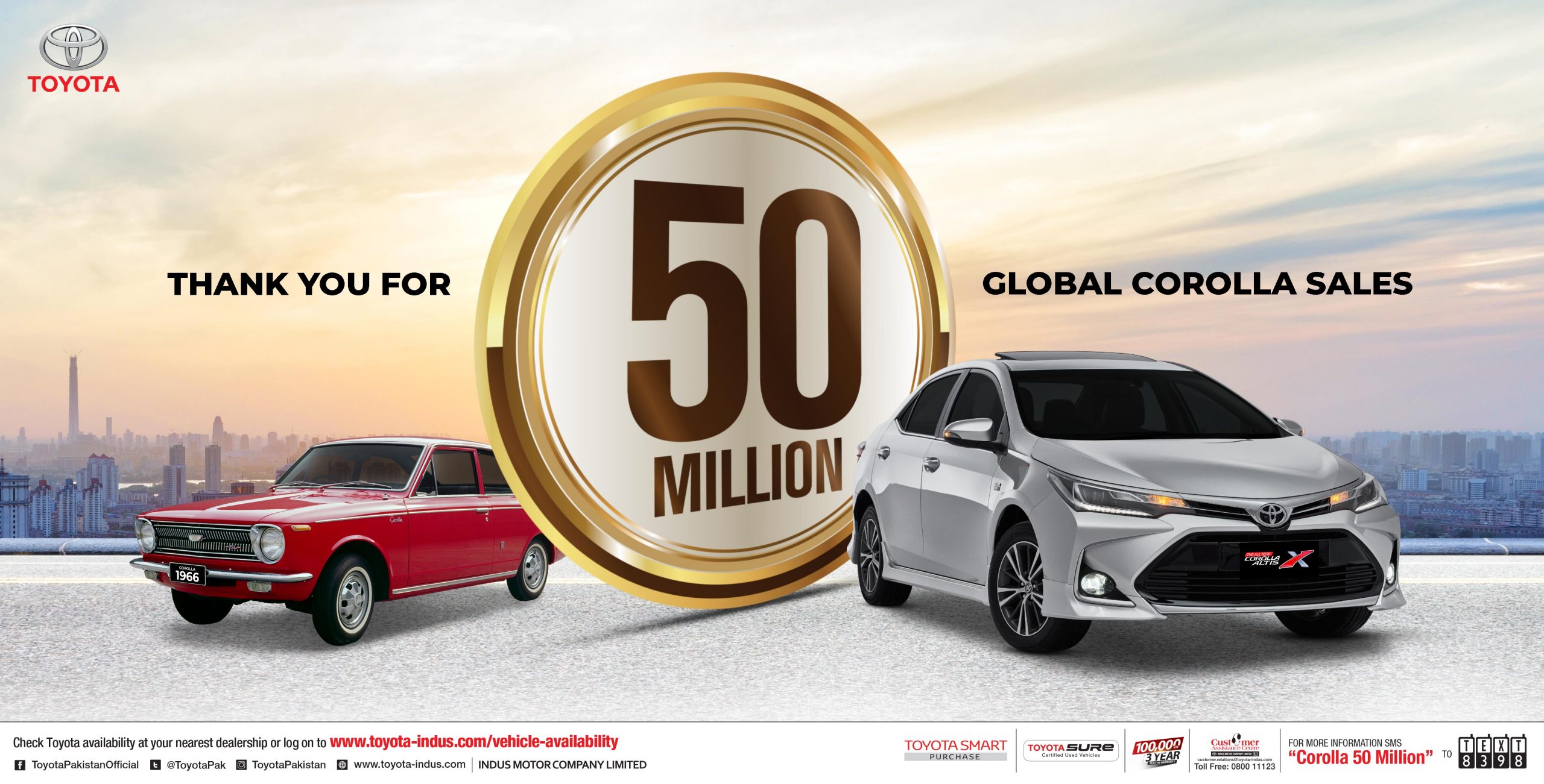 Toyota Corolla Sales Top 50 Million Across the Globe PakWheels Blog
