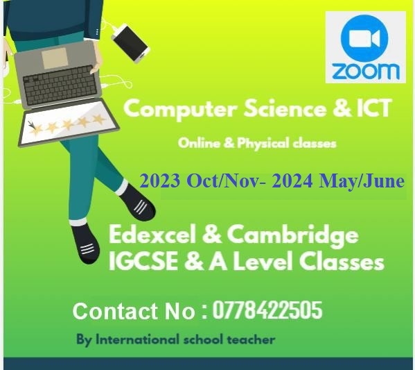 Edexcel & Cambridge Computer science & ICT Computer Colombo